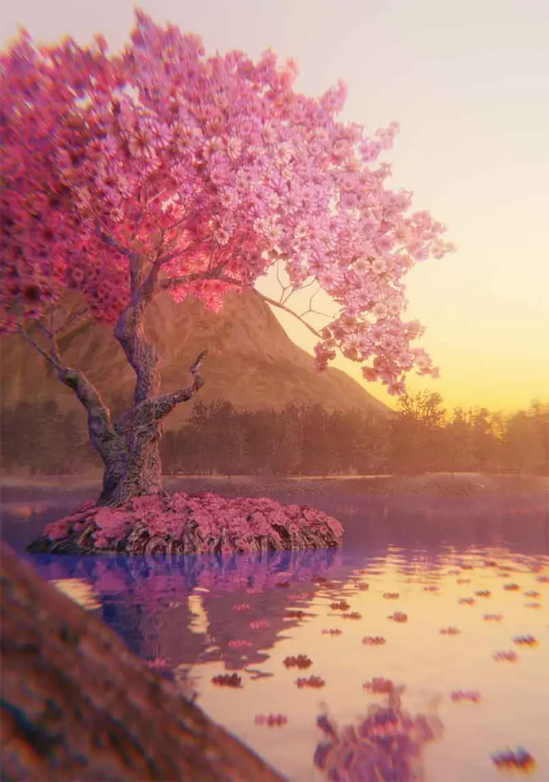 An example render from Polyfable.com's courses